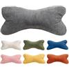 Aarcyye Cuscino cervicale da lettura, forma ergonomica, supporto lombare, supporto flessibile per libri, cuscino ergonomico da lettura per rilassarsi (piccolo, a righe, grigio)