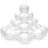 C.X.Y. Palline Sfera di polistirolo 50 Pezzi, EPS, Bianco, diametro 60mm