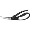 Fiskars Essential Trinciapollo, 23 cm, Acciaio Inossidabile, Nero, 23 x 8.8 x 1.2 cm