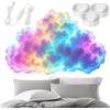 Generic LED per soffitto, set di lampade USB 3D Thundercloud, luce dinamica multicolore, per scrivania, soffitto, camera da , soggiorno, ufficio, feste, casa, festival, fotografia