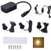 Fockety Faretto LED, 3 Luci per Dimmerabili per Interni Luci Artistiche Luci D'accento USB 5V, Faretti Piccoli per Dipingere Piante Fotografiche Vetrina di Gioielli (Luce calda