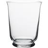 Ikea Vaso/portacandela in vetro trasparente, 18 cm