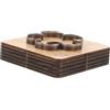 Artibetter Fustella in Legno Per Pelle e Stampo in Pelle Fai Da Te, Modello Per Taglio Testa a Cinghia, Leggero e Resistente, Per Artigiani Del Cuoio e Lavori Manuali