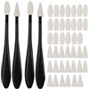 Haojiaho Set di 4 Sfumino per Disegno, Blending Stump, Spugnette Cancellabili, 2 Tipi di Testine, 40 Salviette di Ricambio, Tortillons per Evidenziare, Ombreggiare, Dettagliare e Correggere i Disegni