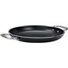 Baldassare Agnelli Pentole Agnelli Alsa2110ss40 - Tegame In Alluminio Antiaderente 5mm Con 2 Maniglie, Nero, 40 Cm, 1 Pezzo