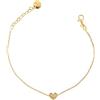 Rue des Mille Bracciale Donna Argento 925 Soggetto Centrale Bombato Cuore | Bracciale Argento 925 Donna | Braccialetti Donna Argento Con Una Potente Carica Sentimentale