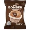 Generico FEELING OK BOMBER KETO da 50 Gr CHOCO CREAM - Muffin Chetogenico Ripieno Crema di Cioccolato con solo 2,00 Gr di Carbo e solo 0,50 Gr di Zuccheri (Box da 10 Pezzi da 50 Gr)