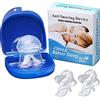 WYCCC Dispositivo Anti-russamento, 2 Pcs Silicone Bite Bruxismo Notturno Automodellante Dispositivi Anti Russamento Della Lingua Retainer, per Prevenire Russamento e Bite Denti