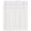 FESSOSKO 100 Pezzi Micro Spazzole Bacchette Micro Applicatori a Pennello, Monouso Ciglia Microbrush per Extension Ciglia Rimozione, Trucco, Nail Art, Pittura (Bianco)