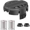 Odashen DWO1DT995 - Tappo per testa battente DeWalt DCST922P1 DCST922B DCST972X1 DCST925 Beater Head Cap Mower Cover Cap, Quickload Trimmer Head di ricambio (Set2)