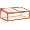 MCombo 0698 - Fioriera con copertura per piante giovani 0698, in legno e policarbonato