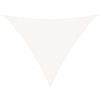 vidaXL Vela Parasole 160 g/m² Bianca 3,5x3,5x4,9 m in HDPE