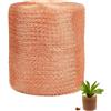 PLLYPE Nastro di rame contro lumache, rete in rame, 12,7 cm x 10 m, filo di rame contro le lumache, per la casa e il giardino