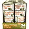 Generico NATURAL CODE 34 TONNO E KIWI - Cibo umido per gatti - Confezione da 24 x 85 g