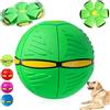 UNIHOC Palla Interattiva Per Cani, Palla Giocattolo Per Cani, Pet Magico Disco Volante Palla, Palla Frisbee Per Animali Domestici, Giocattolo Interattivo Per Animali Domestici, Verde