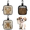 VEGCOO 2 Pezzi Sacchetti Portatili Per Animali Domestici con Zip, Porta Premietti per Cani Borsa con Moschettone, Borsa Addestramento Cane Porta Premietti per Cani per Viaggi, Uso Esterno