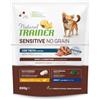 Trainer Natural Trainer Sensitive No Grain Small & Toy Adult con Trota e Patate Crocchette per Cani Piccoli 800 g