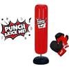 Mandelli Sacco da boxe pugilato per bambini gonfiabile punch bag da 150 cm