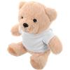 Toddmomy Orso di Peluche e Maglietta Bianca Morbido e Coccoloso con Stampa a Trasferimento Termico per Compleanni e Feste Speciali per Decorazioni e Regali