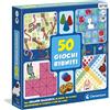 Clementoni - 50 Giochi Riuniti, Grande Raccolta di Giochi da Tavolo, Idea Regalo per Bambini dai 4 Anni in su, 1-10 Giocatori, Made in Italy, Lingua Italiana, 12941