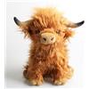 JULAN Peluche mucca delle Highlands 25 cm, animali di peluche soffice mucca degli altopiani, simpatici pupazzi di peluche di toro scozzese, morbido cuscino di peluche e