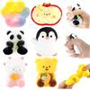 TOGETDREAM 4 Pezzi Taba Squishy Fufu Squishy Set, Squishy Antistress Fidget Giocattoli Giocattolo Sensoriale Squeeze Giocattoli Regali per compleanni Natale Bomboniere