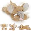 shownicer Peluche Elefante Simpatico Elefante Cartone Animato 50cm Cuscino Decorativo Compagno Di Sonno Regalo Adatto Adulti e Bambini