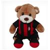 Palmitessa Orso Peluche Gigante 24 Cm Orso Inter Originale Ufficiale Prodotto Ufficiale Altissima qualità, Maglia a Strisce Blu e Nera, 24 cm, Alta Qualità (rosso 16 cm)