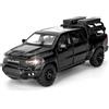 TGRCM-CZ Dodge Ram Mammoth Pick-Up Truck Modello Auto in lega di zinco Pull Back Auto giocattolo con suono e luce per bambini ragazzi ragazze regalo (nero)