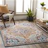 Livabliss Jijel - Tappeto vintage per soggiorno, 80 x 220 cm, corridoio, cucina, stile bohémien, tradizionale, multicolore, di facile manutenzione, grande tappeto bohémien, arancione bruciato, senape,