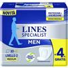 Fater Lines Specialist Men - 14 Assorbenti Maschili Per Incontinenza Livello 2 Medium
