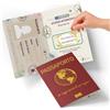 hOmty Passaporto Vuoi Essere la Mia Madrina | Idee per Chiedere di Fare da Madrina e Padrino Battesimo | Gratta e Vinci con Busta