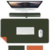 Windfromort Tappetino per Mouse Grande, 80 x 40cm Mouse Pad Gaming XXL, Sottomano da Ufficio in Pelle PU Antiscivolo, Laptop Tappetino Protezione da Scrivania, Uso Doppio per Tastiera Casa e Ufficio