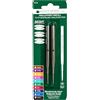 Monteverde J222309 Blister 2 Refill per Penna a Sfera Montblanc, Colore Inchiostro Blue Navy, 2 Pezzi