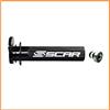 SCAR Comando Gas in Ergal Tubo con cuscinetto Compatibile con KTM SX SXF EXCF EXC TPI 125 250 300 350 450 500 16-26 HUSQVARNA TC TX TE FC FE FX 501 16-26 GASGAS MCF EC ECF 16-26 - Nero