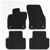 Mats4all Set di tappetini auto Compatibile con Volkswagen Tiguan 2016-2024 | Antiscivolo | Con rinforzo | 4 pezzi | Tappetini per auto | Set di tappetini
