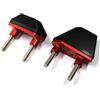 NPNGLCKCVF Per Z800 2013 2014 2015 2016 Z750 Z1000 Accessori Moto Tamponi Paratelaio Protezioni(ROSSO)