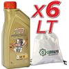 LUBRIALPHA - Olio Motore 5W30 | Benzina e Diesel | Riduce Usura e Migliora Consumi | Resistente Alte Temperature | Confezione 6x1lt | Portachiavi Cavatappi