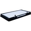 MAHLE Filtro abitacolo LA 382 Filtro particellare Altezza: 45,0 Larghezza: 191 Lunghezza: 339,5 Compatibilità con RENAULT Trafic 2 Furgonato FL Trafic 2 Autobus JL, OPEL Vivaro A Van X83