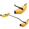 VSAQLNWZ Kit stabilizzatore per kayak, lunghezza del braccio regolabile per canoa, facile da installare, galleggianti adatti per kayak o barche con fori, bianco