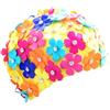 Generico Cuffia Da Nuoto Donna | design floreale di strass | Cuffia da doccia elegante,per donne, ragazze, signore, mogli, madri, istruttrici, casa, bagno, appartamento, viaggio, spiaggia, piscina, acque liber