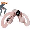 Generic Allenatore per cosce da donna, 2 modalità di temporizzazione, ricaricabile tramite USB, regolabile a 360 gradi, attrezzo per allenamento pelvico e coscia, per pilates, palestra, recupero post-parto
