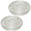 LABRIMP Accessori per Sbarra Trazioni 2 Pezzi Gommini Antiscivolo in Gomma per Barra da Porta, Protezione Resistente e Sicura per Attrezzi Fitness Domestici