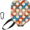 CNTDBU Custodia per pagaia in neoprene con tasca a rete, moschettone per borsa da palestra