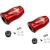 NbgrvB Mulinello da pesca Manico in Fibra di Carbonio Singolo Rocker Arm 70mm per Daiwa Fuego Taula Exceler Caldia Prorex Certate Oro Rosso Nero nero