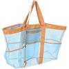 Kichvoe Borsa da Spiaggia in Pvc con Grande Capacità e Tasca con Cerniera, Resistente alla L'atmosfera le Vacanze