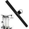 Generic Lat Pulldown Bar - Barra dritta con cavo da 40,5 x 3 x 3 cm, impugnatura ergonomica in acciaio e schiuma, accessorio per cyclette, per schiena, spalle, addome, tricipiti, core training, donne e uomini
