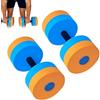 Generic Pesi da piscina per esercizi in acqua, in schiuma EVA, leggeri, per fitness, nuoto, nuoto, allenamento, mani, braccia, attività subacquee, bambini, adulti, anziani e principianti