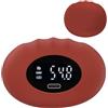 Genérico Misuratore di di presa manuale, misuratore di di pressione da 180 kg, con display LED, misurazione di precisione della presa, per palestra, allenamento, fitness, lotta, interni ed esterni