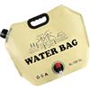 Buxuaaaa Contenitore d'acqua da 8 litri con rubinetto leggero da campeggio borse d'acqua secchio pieghevole facile da piegare e riporre contenitore da campeggio
